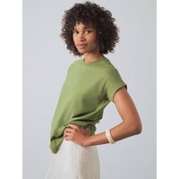 Honest Basics Damen Flügelärmeln T-Shirt aus Bio- und recycelter Baumwolle