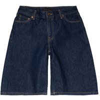 Nudie Jeans Jeans-Shorts Meja Rinse Dark Blue