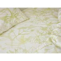 Spannbettlaken "Yumeko" aus Baumwollsatin