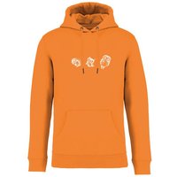 Greenspired Basic Bio Unisex Hoody Nr. 4 Three Owls 350g/m² XXS - 3 XL