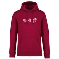 Greenspired Basic Bio Unisex Hoody Nr. 4 Three Owls 350g/m² XXS - 3 XL