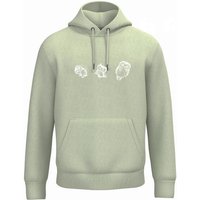 Greenspired Basic Bio Unisex Hoody Nr. 4 Three Owls 350g/m² XXS - 3 XL