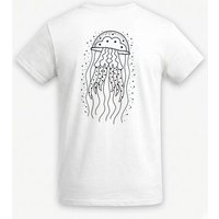 vis wear Qualle - Göttin im Ozean – Unisex Organic T-Shirt