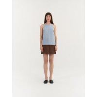 AmourLinen Leinen-Bluse DARIA mit Neckholder