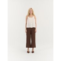 AmourLinen Leinen-Top mit Knöpfen MARIS