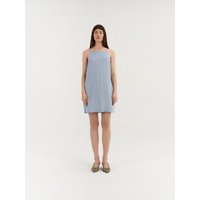 AmourLinen Leinenkleid mit Bindebändern NOLA