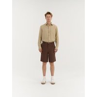 AmourLinen Bundfalten-Leinenshorts für Herren MARCO