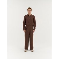 AmourLinen Bundfalten-Leinenhose für Herren ENZO