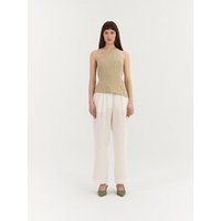 AmourLinen Klassische gerade Leinenhose VERA