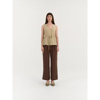 AmourLinen Leinen-Top mit Tunnelzug ODETTE
