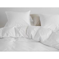 Kissenbezug White Moon "Yumeko" aus Baumwollsatin