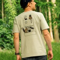 Cmig Kaffee-Hörnchen T-Shirt für Kaffeeliebhaber