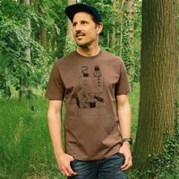 Cmig Kaffee-Hörnchen T-Shirt für Kaffeeliebhaber
