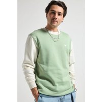 Trendsplant Color Block Sweatshirt Salted Moss