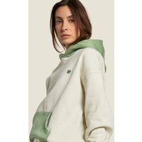 Trendsplant Women’s Color Block Oversized Hoodie Sea Glass