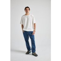 Trendsplant Essential Sunwashed Heavyweight Oversized T-Shirt Foam White