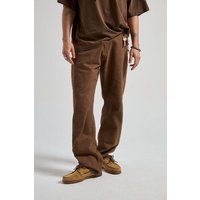 Trendsplant Operator Pants Saddle Brown