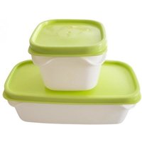 Biodora Bio-PE Aufbewahrungsboxen – Kompakte Alltagshelfer – 100 ml / 200 ml – – Biokunststoff – Made in EU
