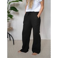 FUXBAU Frauen Musselinhose