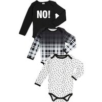 VATTER Black & White Baby Body Bundle – 3er Set