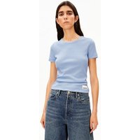 ARMEDANGELS KARDAA Damen Ripp-T-Shirt aus Bio-Baumwoll Mix