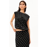 ARMEDANGELS DOT DRAWSTRING Damen Bluse aus Visokse-Mix