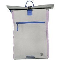 FUCHS & REBELL PIET Rolltop Rucksack – Stylisch & praktisch mit Rücken-Zipper
