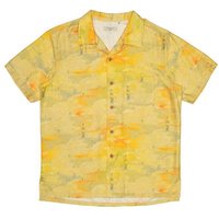 Nudie Jeans Kurzarm-Hemd Arvid Hawaii Drift Away