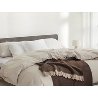 Decke "Yumeko" aus 100% Mulesingfreier Merinowolle