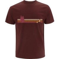 Spreecult Retro Fuchs Wald - Bio und Fair - Männer Unisex T-Shirt - Fox