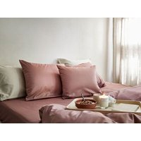 Spannbettlaken "Yumeko" aus Bio-Baumwolle TENCEL