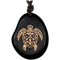 Simaru SCHWARZE Kette aus Taguanuss