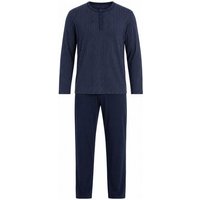 ZD Zero Defects Diplomatic langer Modal-Pyjama in Marineblau