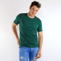 GARY MASH Basic Shirt Grün aus Biobaumwolle