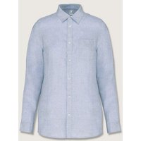 YTWOO Damen Leinenbluse