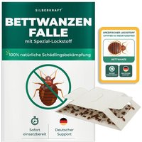 Silberkraft Bettwanzenfalle mit Spezial-Lockstoff