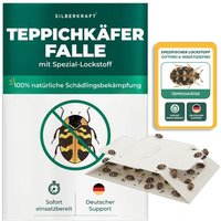 Silberkraft Teppichkäferfalle mit Spezial-Lockstoff
