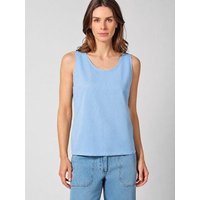 HempAge gestreiftes Tanktop Hanf/Biobaumwolle