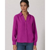 HempAge Damen Schlupfbluse Hanf/Biobaumwolle Normal Fit