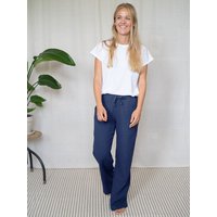 FUXBAU Frauen Musselinhose