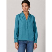 HempAge Damen Schlupfbluse Hanf/Biobaumwolle Normal Fit