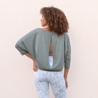 Jaya FRIDA - ¾ Shirt im lässigen loose Fit Style aus elastischem Tencel-Biobaumwoll-Mix