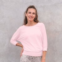 Jaya SHIRLEY - Damen - lockeres 3/4 Shirt für Yoga und Freizeit aus Biobaumwolle
