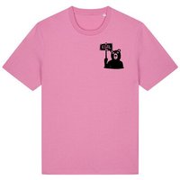 päfjes Dem Bären ist es EGAL! Dir auch? - Fair Wear Männer Unisex Bio T-Shirt Siebdruck