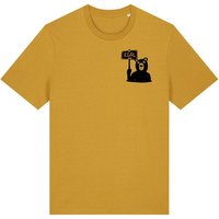päfjes Dem Bären ist es EGAL! Dir auch? - Fair Wear Männer Unisex Bio T-Shirt Siebdruck