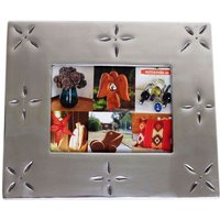 Mitienda Shop Bilderrahmen silberfarben "Miami" 23,5 x 20,5 Fotorahmen