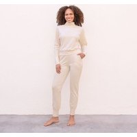 Jaya MANDY - Damen - perfekt sitzende Jogger-Pants für Yoga und Freizeit in softem French Terry aus elastischer Biobaumwolle