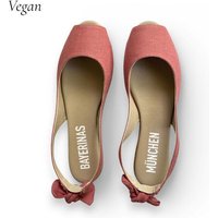 Bayerinas Peeptoe Ballerinas - vegan