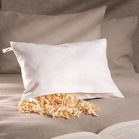 nahtur-design Zirbenkissen aus Bioleinen | 25 × 35 cm | frisch befüllt & nachfüllbar
