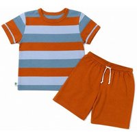 Fred's World by Green Cotton "Green Cotton" Schlafanzug Shorty Streifen